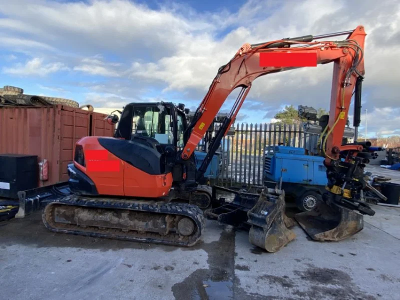 Gavel Auctioneers Ltd - Salvage 2023 Kubota Cabbed Excavator Auction - Auction Image 1