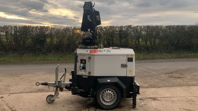Gavel Auctioneers Ltd - 4 Stolen/Recovered Trime X-Eco 6X150W Lighting Towers Auctionm - Auction Image 1