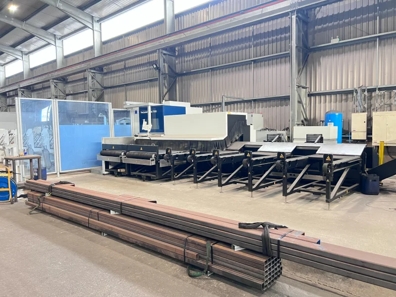 Cottrill & Co - Late Model Trumpf TruLaser  Tube 7000 Fiber Cutting  Machine (2021) Auction - Auction Image 2