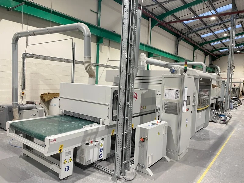 Sandersons Auction Rooms - Kitchen Cabinet Door Manufacturing Facility Auction to include CNC Woodworking Machinery & Spraying Line, Spray Booth, Dust/ Fume Extraction Systems, Pallet Racking - Auction Image 5
