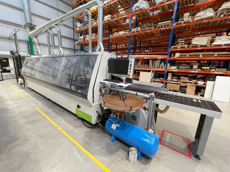 Sandersons Auction Rooms - Kitchen Cabinet Door Manufacturing Facility Auction to include CNC Woodworking Machinery & Spraying Line, Spray Booth, Dust/ Fume Extraction Systems, Pallet Racking - Auction Image 3