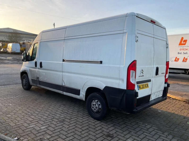 BPI Asset Advisory Ltd - 2021 & 2020 Citroen Relay 35 L3H2 Eprise 2.2 BlueHDi Panel Van Auction - Auction Image 10