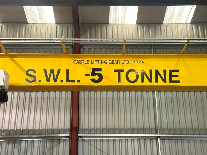 Cottrill & Co - Castle Lifting Gear Track Crane Auction - Auction Image 2