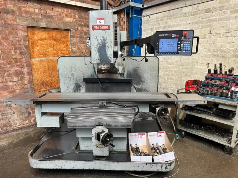 Cottrill & Co - Range of CNC Lathes, Milling  Machines, Toolroom Machinery & Equipment Auction - Auction Image 3