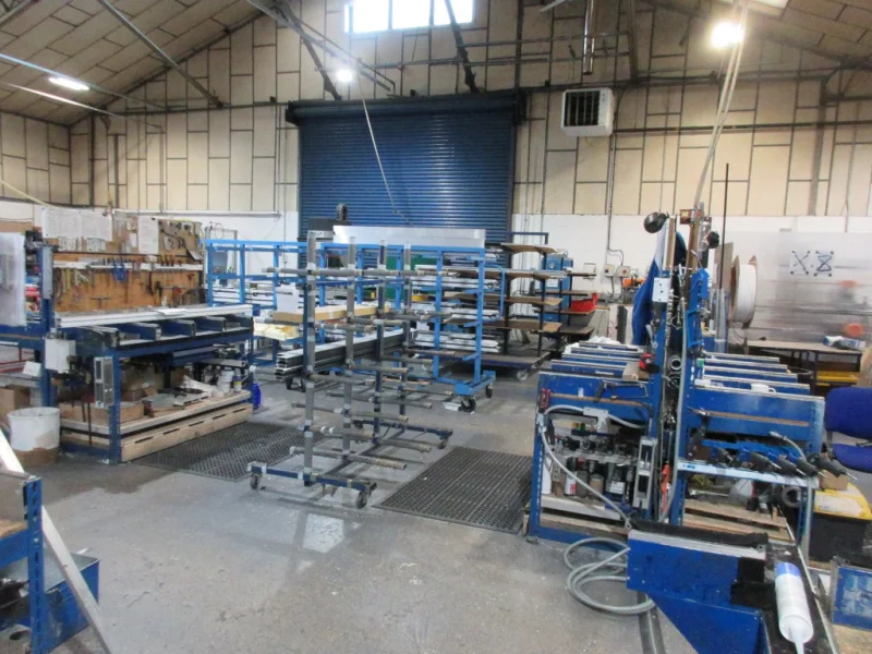 Lambert Smith Hampton - Bristol - CNC & Conventional Aluminium Window & Door Manufacturing Machinery, Workshop Equipment, Stock, Commercial Vehicles, Etc available at Auction - Auction Image 3