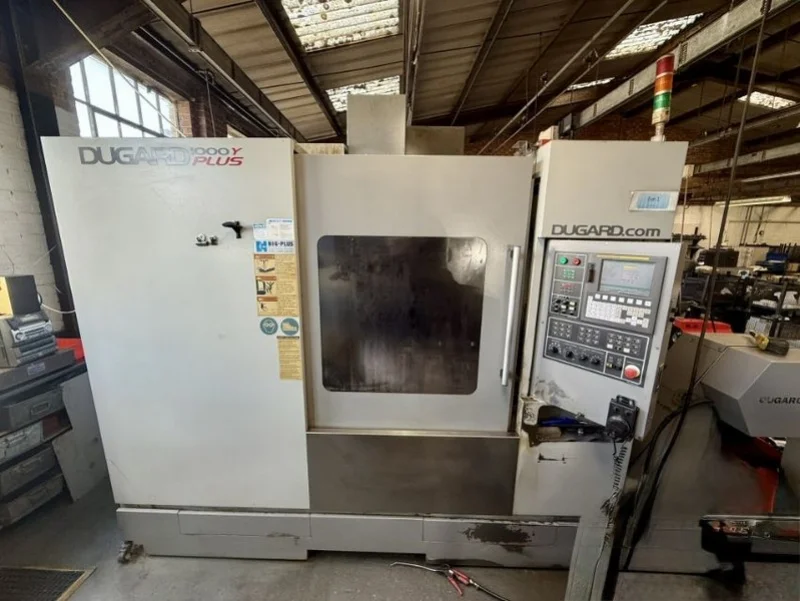 Eddisons - Dugard 1000Y Plus Vertical Machining Centre (2011) & Fanuc Robodrill T14IA Vertical Machine Centre (2000) at Auction - Auction Image 1