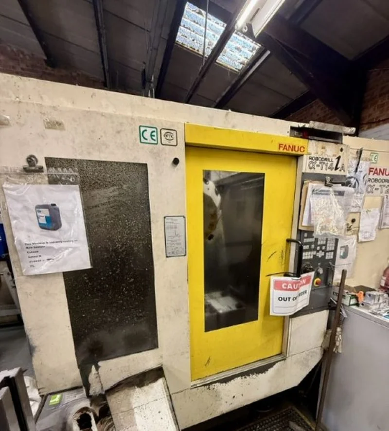 Eddisons - Dugard 1000Y Plus Vertical Machining Centre (2011) & Fanuc Robodrill T14IA Vertical Machine Centre (2000) at Auction - Auction Image 4