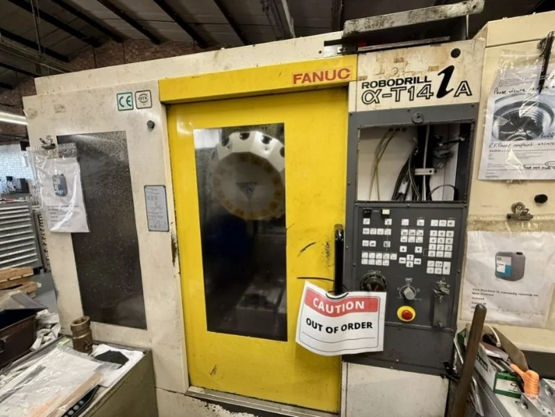 Eddisons - Dugard 1000Y Plus Vertical Machining Centre (2011) & Fanuc Robodrill T14IA Vertical Machine Centre (2000) at Auction - Auction Image 6