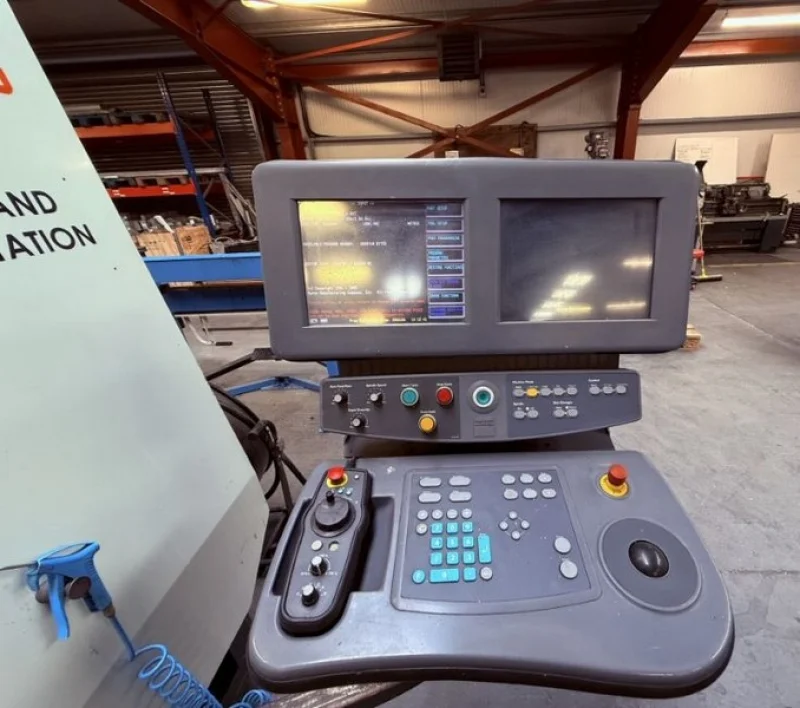 Eddisons - Leeds - Online Auction of 2000 Hurco VMX 40 CNC 3-Axis Vertical Machining Centre with 4 Control. Full Spindle Replacements in 2024 - Auction Image 6