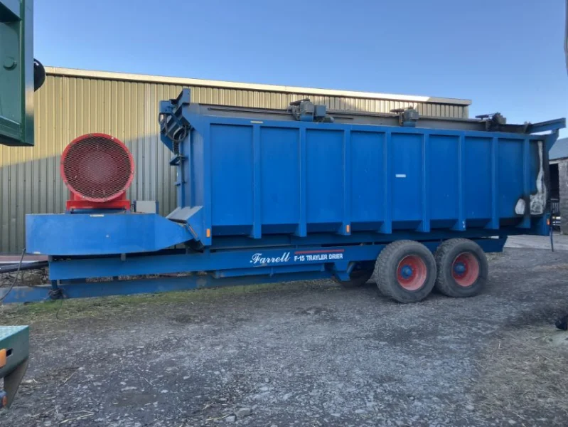 Gavel Auctioneers Ltd - Fire Damaged Farrell F-15 Trailer Dryer Auction - Auction Image 1