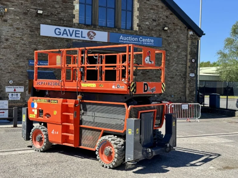 Gavel Auctioneers Ltd - Salvage 2022 Dingli JCPT 1823DC Electric Scissor Lift Auction - Auction Image 1