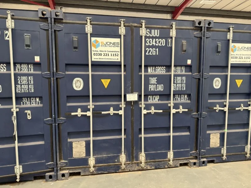 Gavel Auctioneers Ltd - 2022 20ft Steel Shipping Containers & 10ft Steel Site Container Auction - Auction Image 3