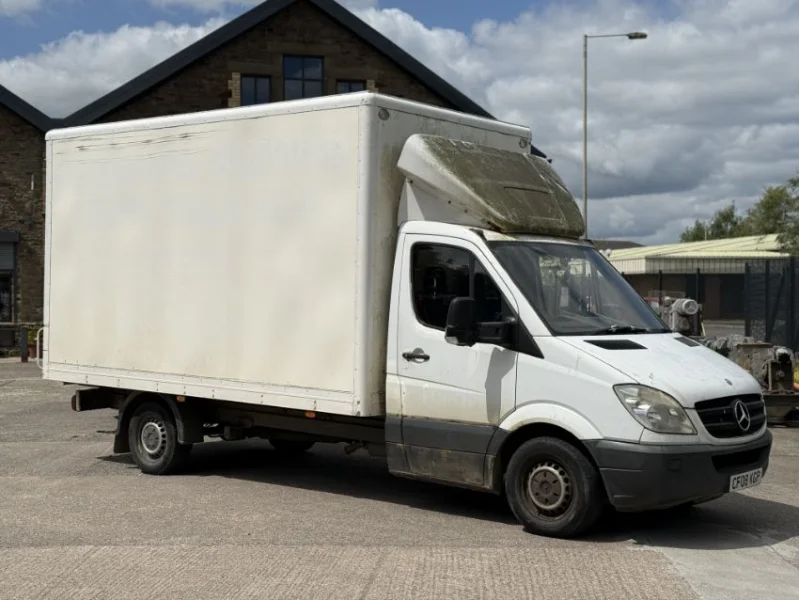 Gavel Auctioneers Ltd - 2008 Mercedes-Benz Sprinter Box Van Auction - Auction Image 1