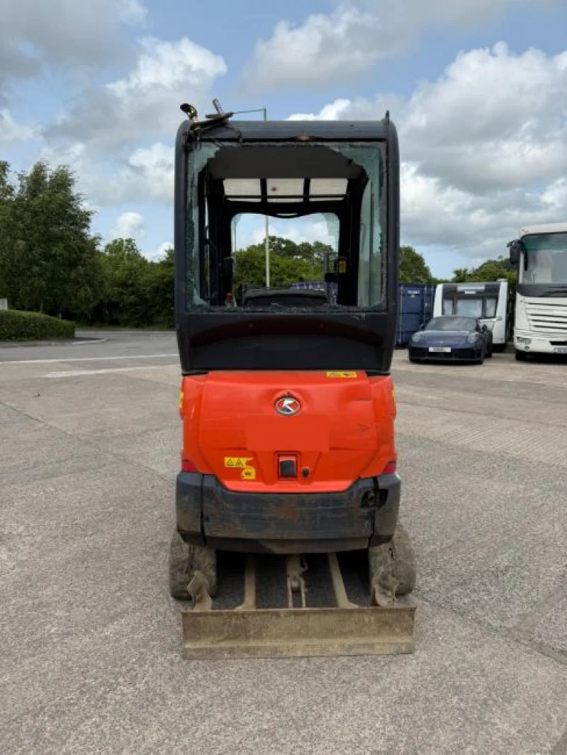 Gavel Auctioneers Ltd - Salvage 2021 Kubota KX016 - 4 Cabbed Excavator Auction - Auction Image 6