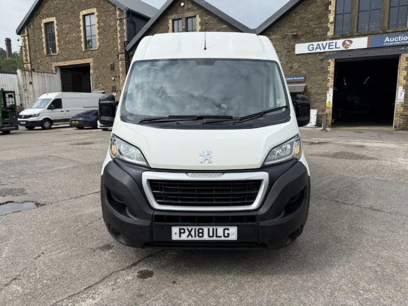 Gavel Auctioneers Ltd - 2018 Peugeot Boxer 435 Pro Van Auction - Auction Image 2