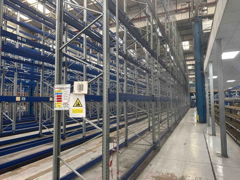 Sweeney Kincaid - Large Distribution Centres Racking & Equipment at Auction - Auction Image 1