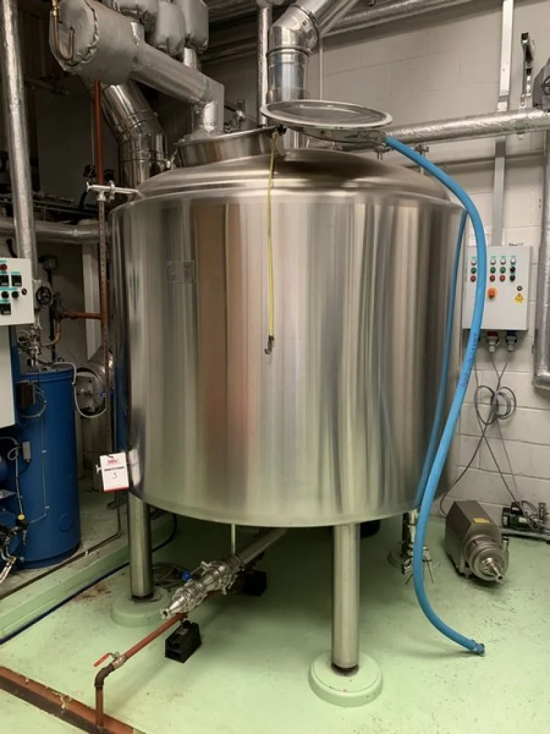 Middleton Barton Valuation - Beer Brewing Line & Plant to include Steam Generator, Mash Tuns, Fermentation Tanks and Associated Equipment - Auction Image 5