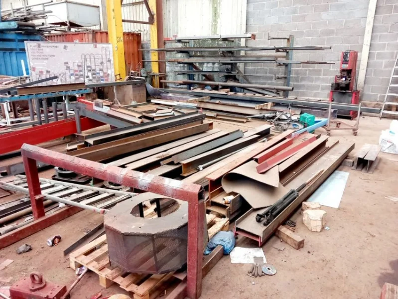 Eddisons - Steel Processing Plant & Stock Auction – Pearsom 3mx13mm Guillotine, Keetona Hydroform, Bison MX340G Metalworker etc & Steel Stock - Auction Image 2