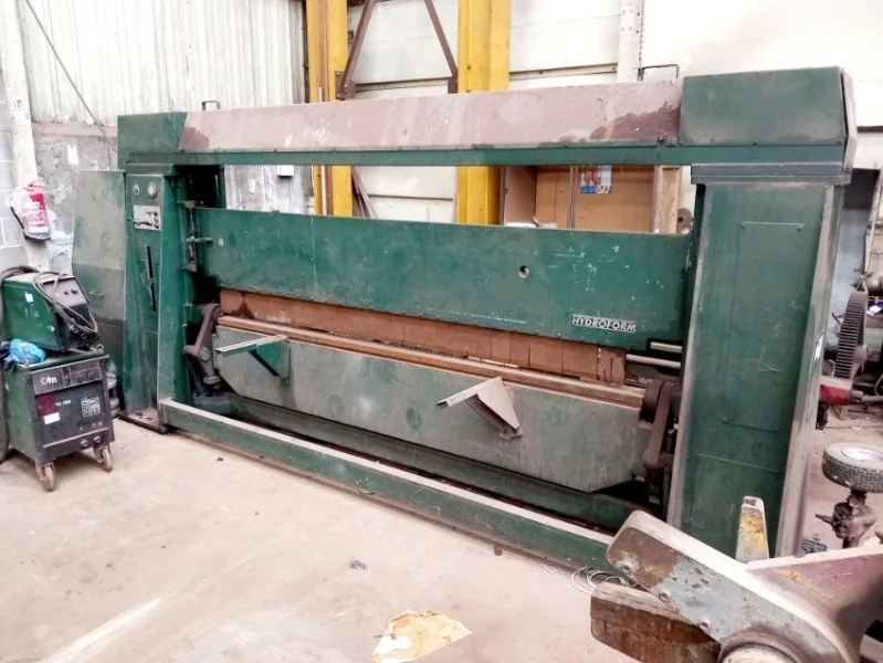 Eddisons - Steel Processing Plant & Stock Auction – Pearsom 3mx13mm Guillotine, Keetona Hydroform, Bison MX340G Metalworker etc & Steel Stock - Auction Image 4