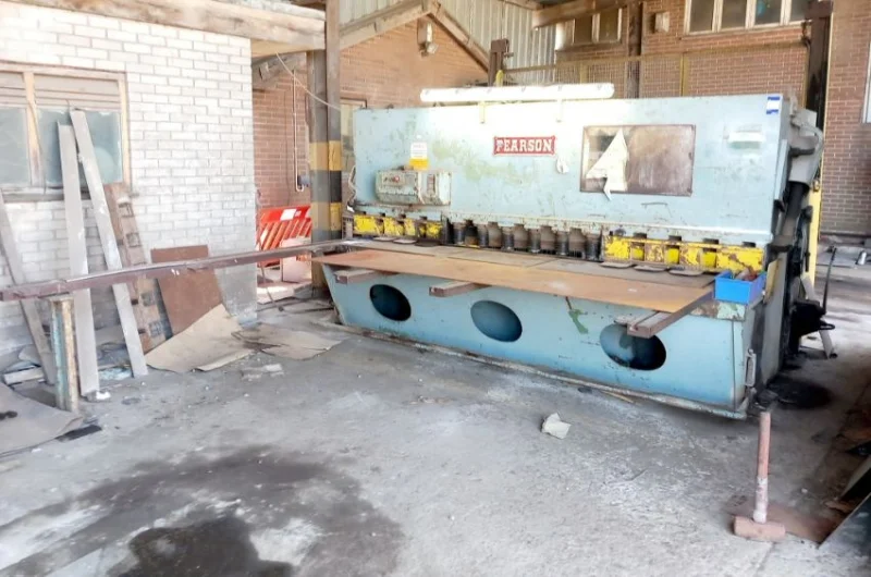 Eddisons - Steel Processing Plant & Stock Auction – Pearsom 3mx13mm Guillotine, Keetona Hydroform, Bison MX340G Metalworker etc & Steel Stock - Auction Image 5