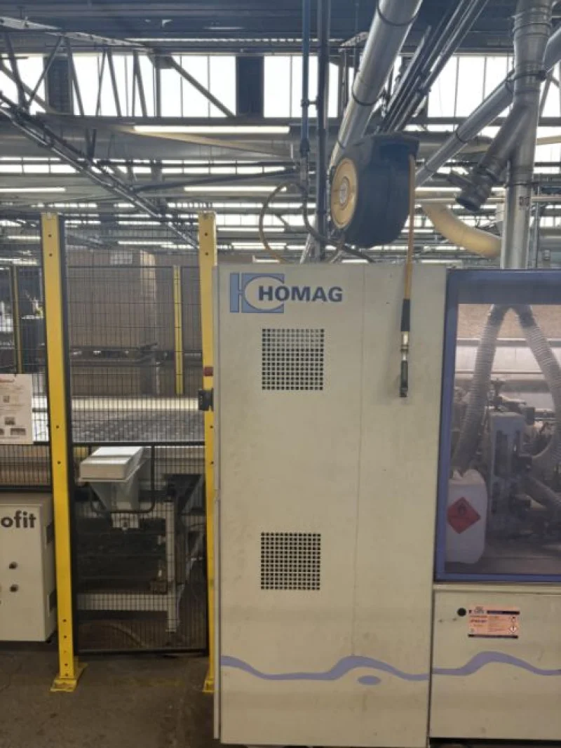Eddisons - Homag Optimat KAL 310/6/A3/S2 Single Edgebanding Machine at Auction - Auction Image 1
