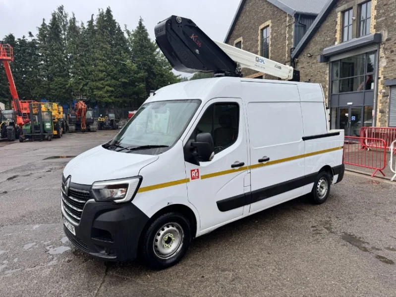 Gavel Auctioneers Ltd - 2022 Klubb KL26 Van Mounted Ariel Platform, 9.8m mounted on 2023 Renault Trucks Master 35 at Auction - Auction Image 6