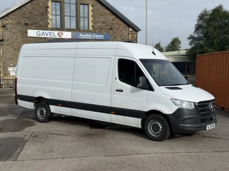 Gavel Auctioneers Ltd - 2021 Mercedes-Benz Sprinter 315 Progressive Panel Van at Auction - Auction Image 1