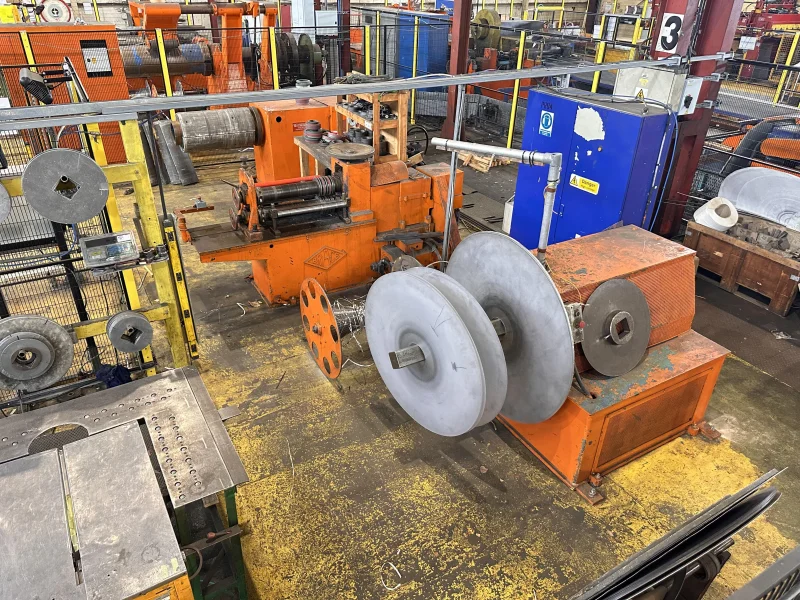 Cottrill & Co - Auction of a Selection of Henrich George, Schnutz, Durmech, Weybridge, Brace Cut-to-Length & Slitting Lines, Guillotines, Coil Handling Systems, Sheet Polishing Machinery, Overhead Cranes, Fork Lift Trucks and more - Auction Image 5