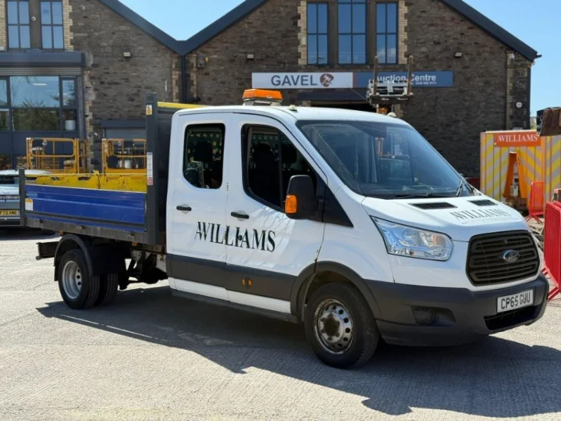 Gavel Auctioneers Ltd - Unreserved Online Auction - The Vehicle Fleet of A Williams Contract Services - Auction Image 1