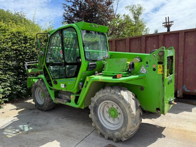Gavel Auctioneers Ltd - Unreserved Online Auction - Salvage 2019 Merlo P38-13 Telehandler - Auction Image 2
