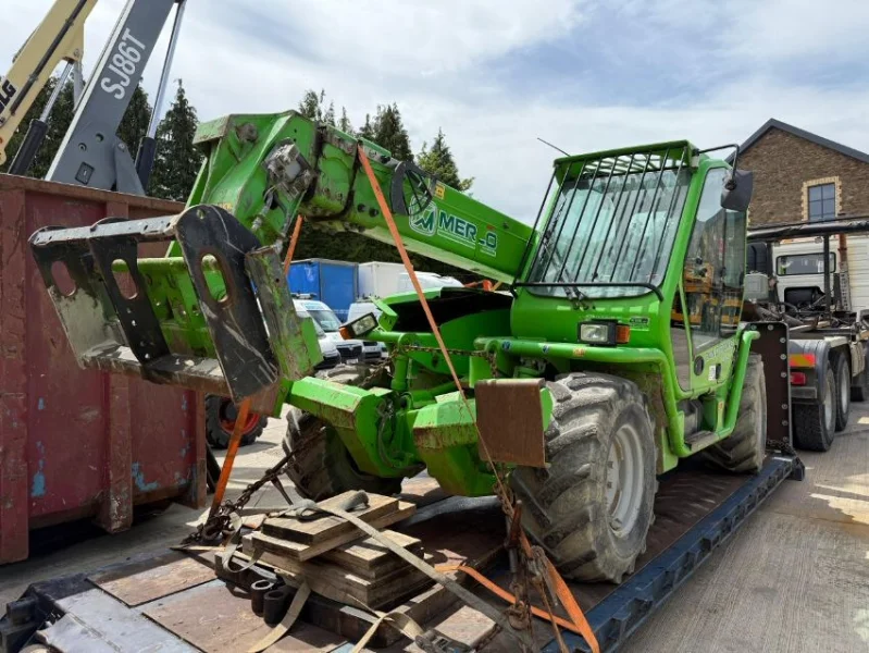 Gavel Auctioneers Ltd - Unreserved Online Auction - Salvage 2019 Merlo P38-13 Telehandler - Auction Image 4