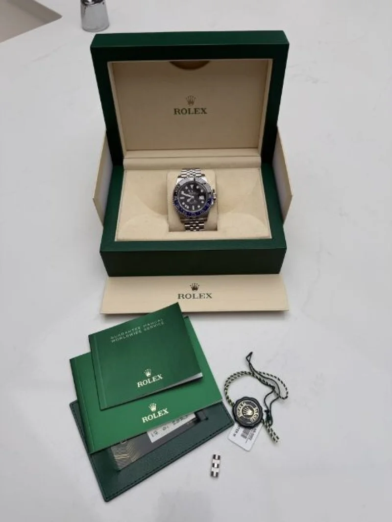 Gavel Auctioneers Ltd - 2025 Rolex GMT Master II, 126710BLNR, 