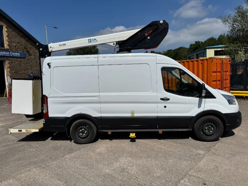 Gavel Auctioneers Ltd - Online Auction: 2023 Klubb K38P Ariel Platform, 13.8m, mounted on 2023 Ford Transit 350 Trend Ecoblue - Auction Image 2