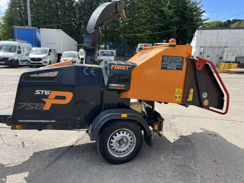Gavel Auctioneers Ltd - Salvage 2019 Forst ST6P Towable Petrol Woodchipper Auction - Auction Image 2
