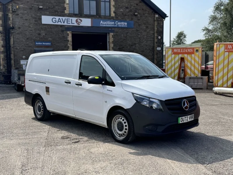 Gavel Auctioneers Ltd - 2022 Mercedes-Benz Evito 66 Progressive Electric Panel Van at Auction - Auction Image 1