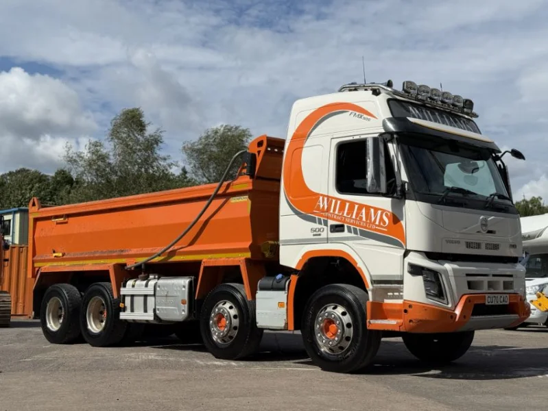 Gavel Auctioneers Ltd - 2021 Volvo FMX 500 8x4 Tipper at Auction - Auction Image 2