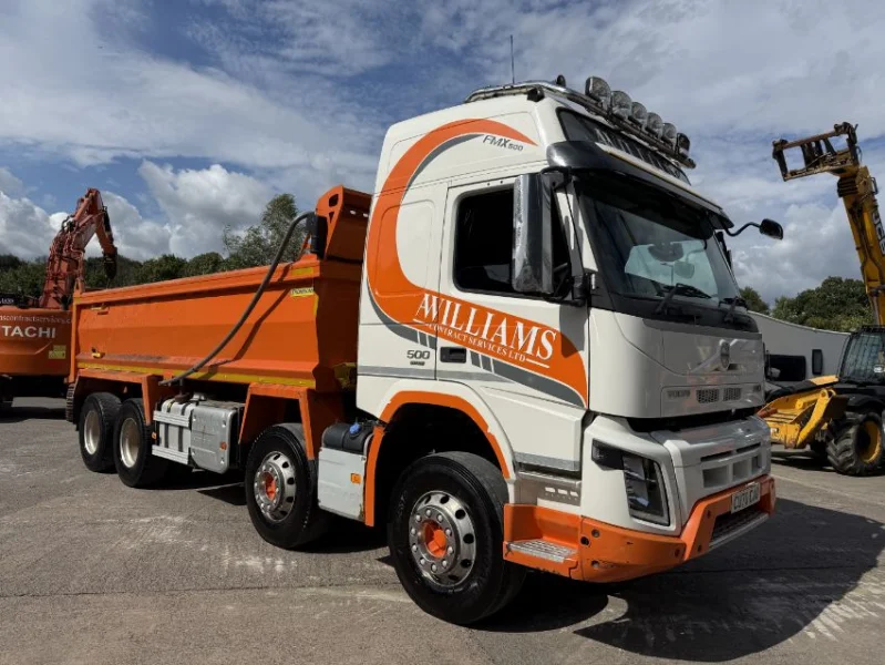 Gavel Auctioneers Ltd - 2021 Volvo FMX 500 8x4 Tipper at Auction - Auction Image 1