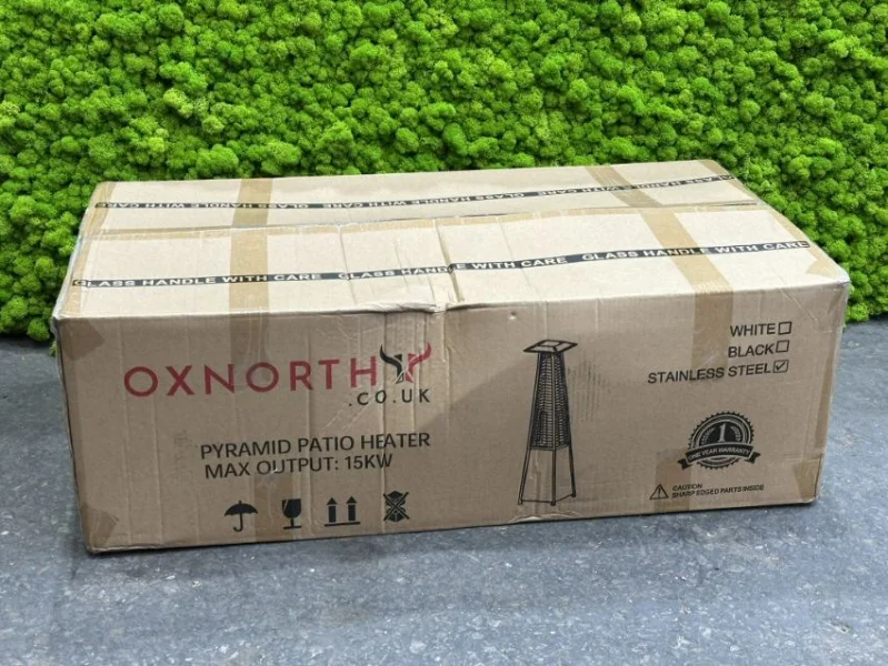 Gavel Auctioneers Ltd - Unreserved Online Auction - Boxed & Unused 15kW Flame Tower Patio Heaters - Auction Image 2