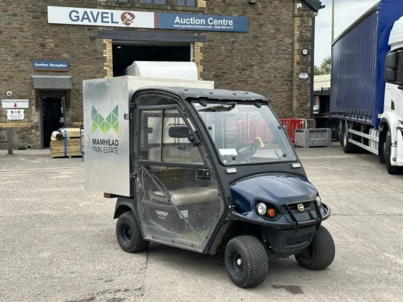 Gavel Auctioneers Ltd - Unreserved Online Auction - 2no. Cushman Hauler 800 Electric Utility Vehicles - Auction Image 1