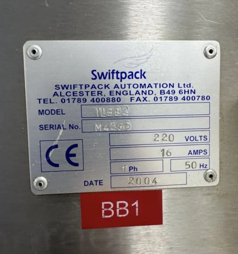 Gavel Auctioneers Ltd - Swiftpack ILBB2 Bottle Blower at Auction - Auction Image 5