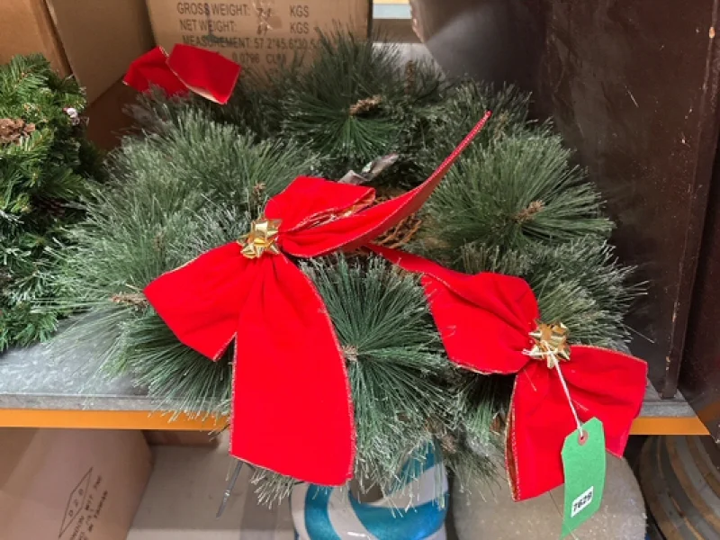 AMS - Selection of Christmas Trees and Decorations at Auction - Auction Image 7