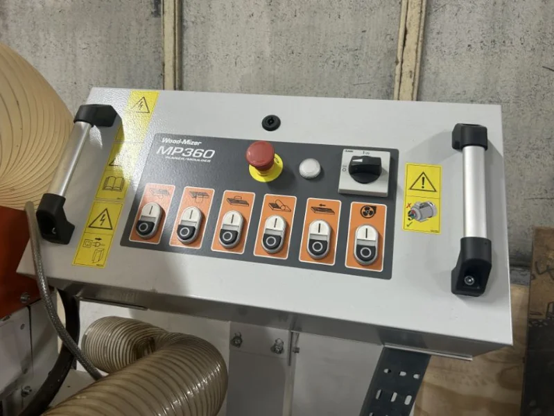 JPS Chartered Surveyors - Wood-Mizer MP360 Planer/Moulder with Wood-Mizer MES501 Dust Collection System at Auction - Auction Image 5