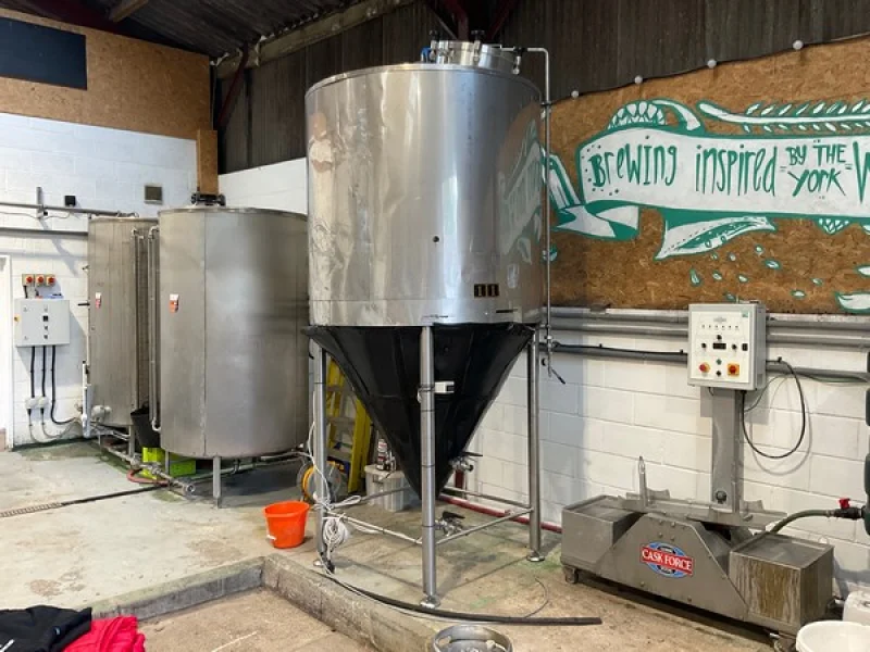 BPI Auctions - Entire Contents of Ainsty Ales Brewery Limited to include Stainless Steel Bew Kettle, Mash Turn & Fermentation Vessels & more at Auction - Auction Image 2