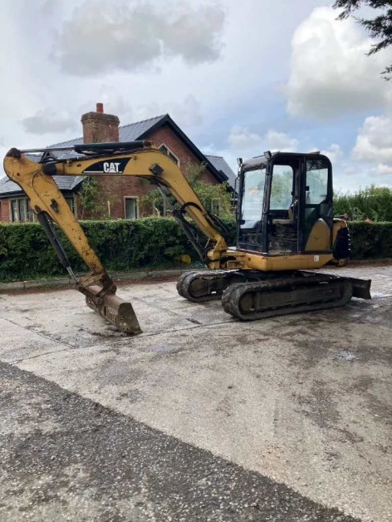 Gavel Auctioneers Ltd - Unreserved Online Auction - Stolen Recovered 2022 Cat 304.5 Cabbed Excavator - Auction Image 2