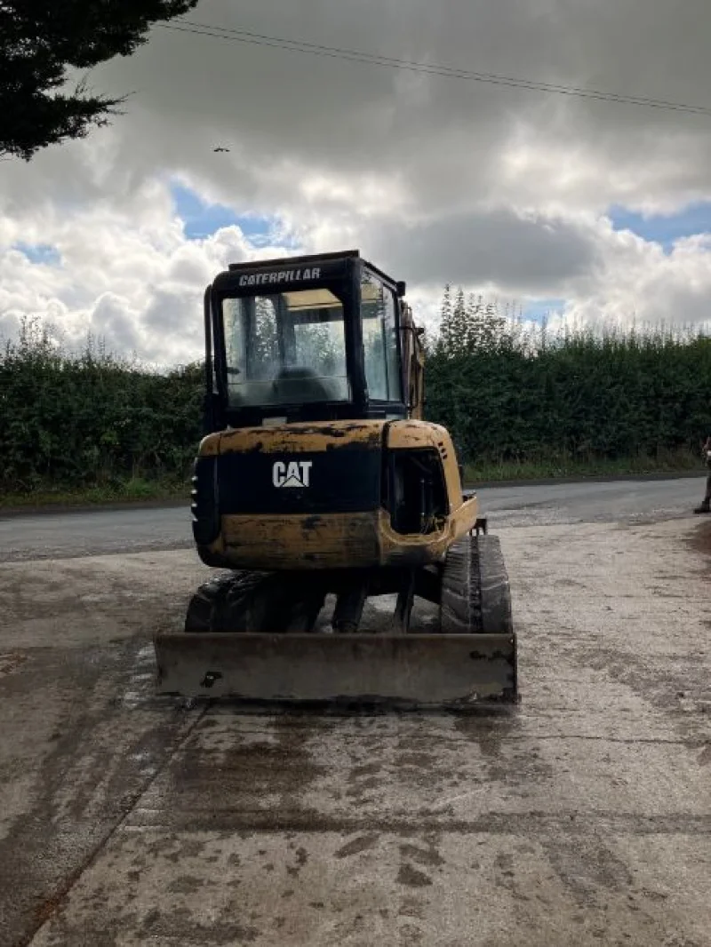 Gavel Auctioneers Ltd - Unreserved Online Auction - Stolen Recovered 2022 Cat 304.5 Cabbed Excavator - Auction Image 4