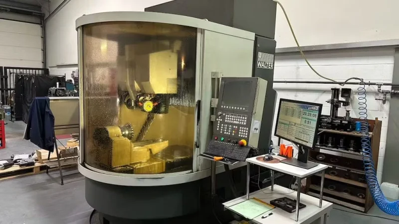 Charter Auctions Ltd - For Sale by Private Treaty - Walter Helitronic Power Regrinder 5 - AXIS CNC Grinding Machine - Auction Image 1