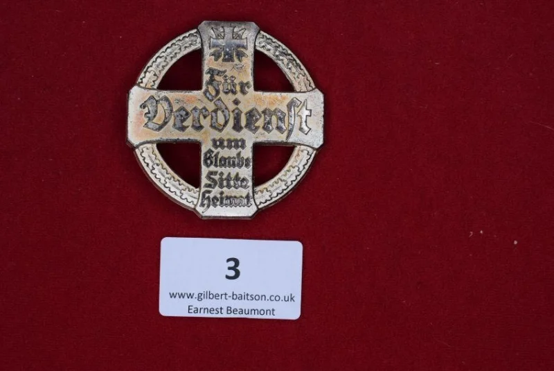 Gilbert Baitson - The Earnest Beaumont Collection of Third Reich Memorabilia available at Auction - Auction Image 3