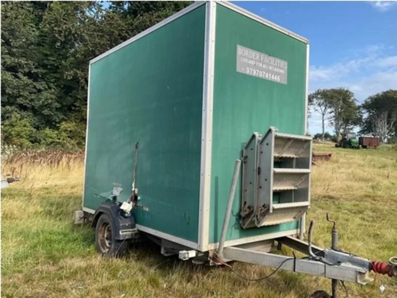 Gavel Auctioneers Ltd - Salvage Robin 333 Toilet Unit Trailer - Auction Image 2
