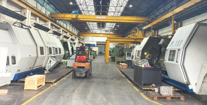 Peaker Pattinson (Auctioneers) Ltd - Large capacity crankshaft machining equipment up to 11m x 20Ton available at Auction - Auction Image 2