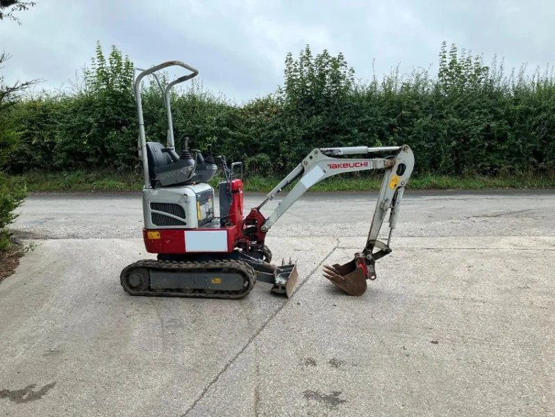 Gavel Auctioneers Ltd - Stolen Recovered 2016 Takeuchi TB210R Excavator at Auction - Auction Image 1